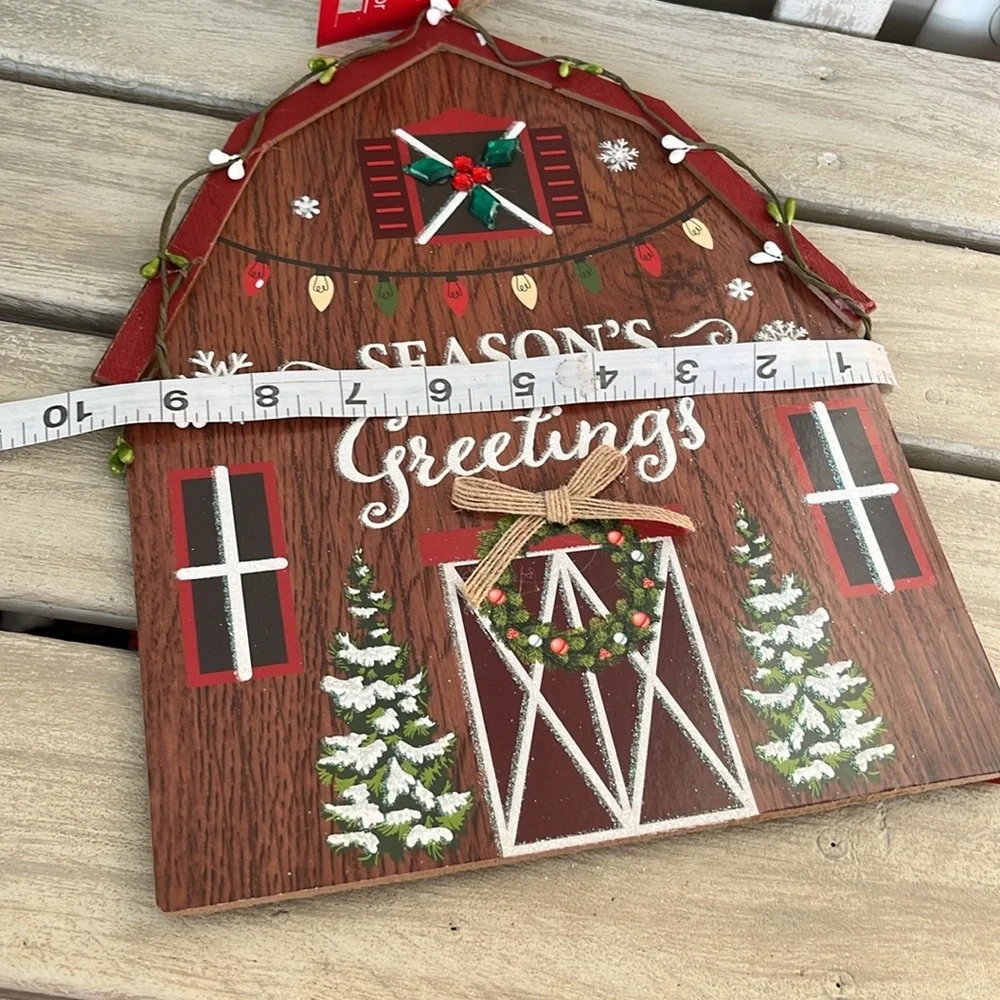 Clearance Christmas Holiday Door-Wall Hanging 🎄🆕🎄⭐️2 For $14 item⭐️